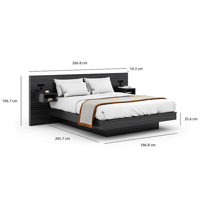Hotel Style Bed Frame DDP Etc by GCON 4