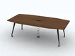 Custom Conference Table Modern Industrial - - GCON 7