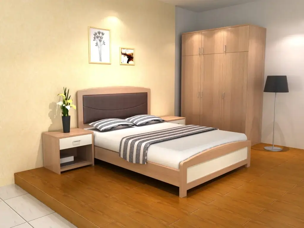 Conjunto de habitación de hotel económico 1