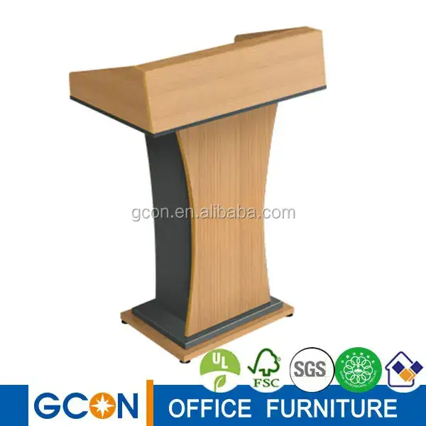 Tribune en bois/support de plate-forme/chaire pour/église de podium 1