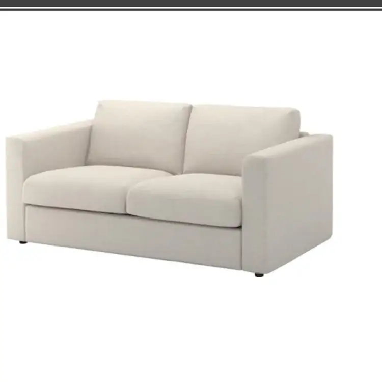Muebles simples del sofá de la sala de estar del sofá del diseño moderno del estilo nórdico para dos plazas 1