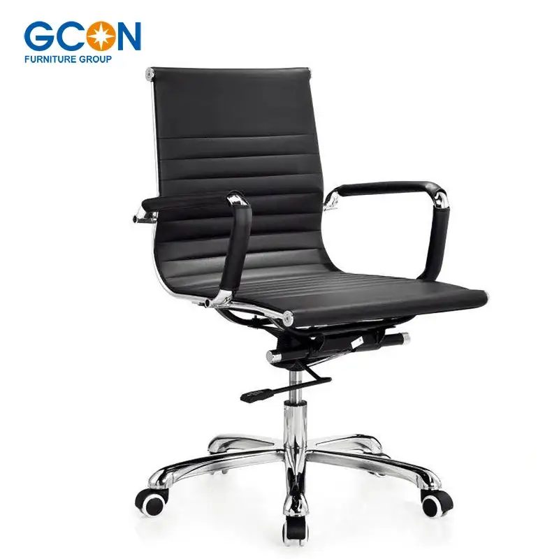 High Back Office Swivel Task Chair Leather Executive 1