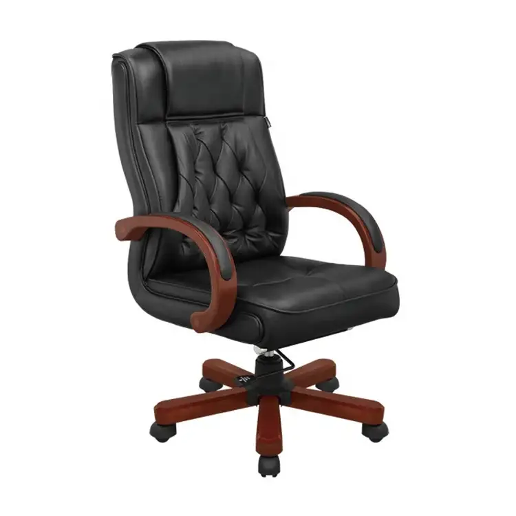 Silla de oficina ejecutiva de cuero de diseño cómodo de Gcon 2020 con la mejor calidad 1