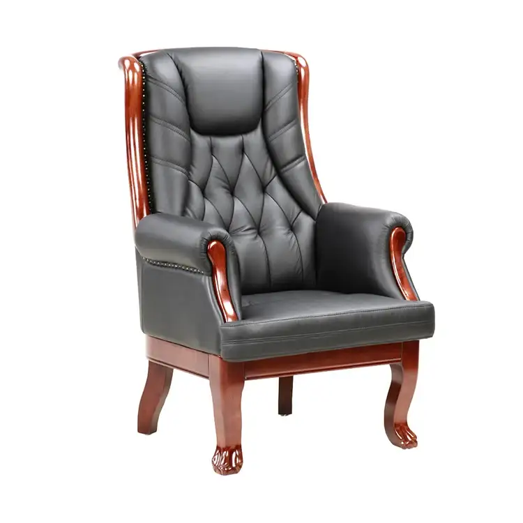 High Quality Popular China Office Chairs Without Wheels Arm Pads Office Chairs 1