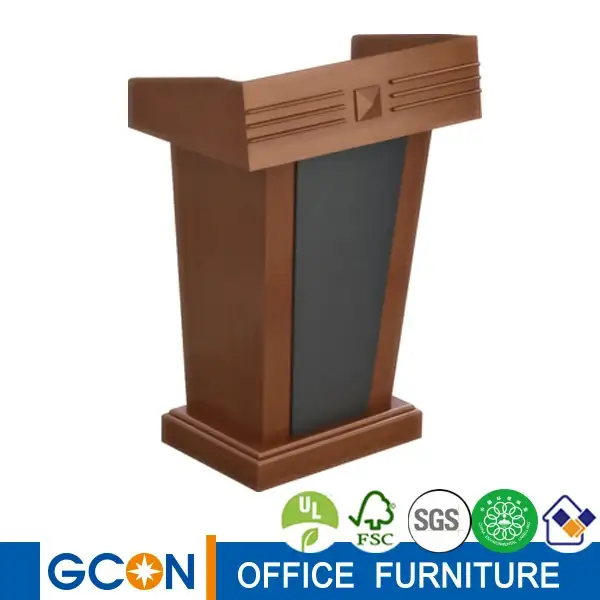 High Quality Modern Elegant Wood Church Pulpit 1