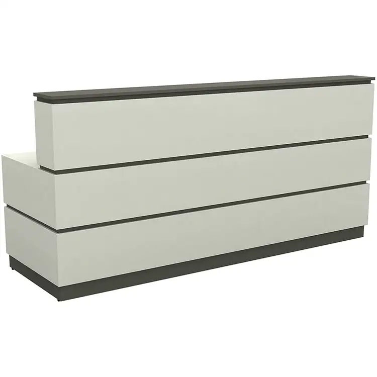 Khách sạn hoặc công ty Smooth Surface Trung Quốc Gỗ hiện đại Đăng ký Quầy lễ tân 1