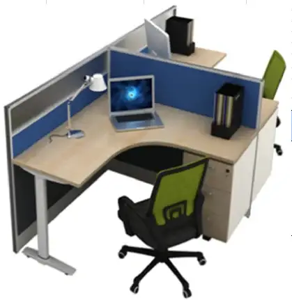 Usine directement vente chaude bureau poste de travail modulaire personnel Table bureau ouvert pour 4 personnes 1