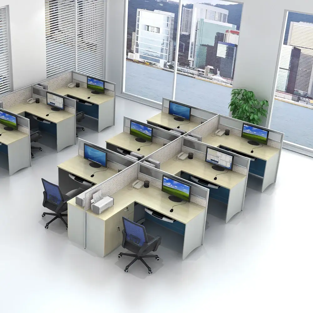 6 Person Workstation,Call Center Workstation,Office Workstation 1