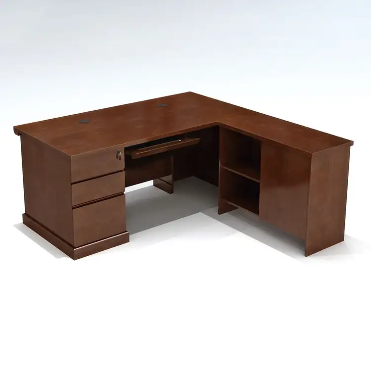 High-Tech-Executive-Standardabmessungen, moderner Manager-Büroschreibtisch 1