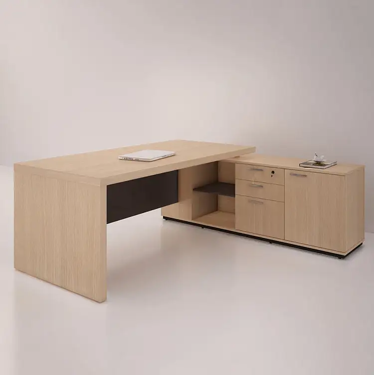 Panel Wood Style Office Table Modern Executive/ Manager Desk 1