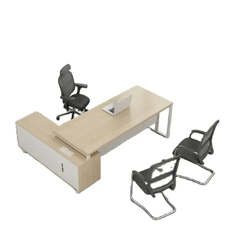 Melamine Office Desk Modern Office Furniture Executive Office Desk 1