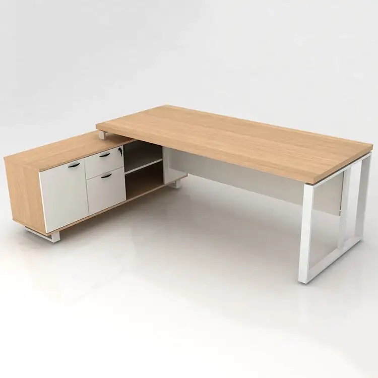 Dernière conception Table en bois meubles modernes Table bureau exécutif 1