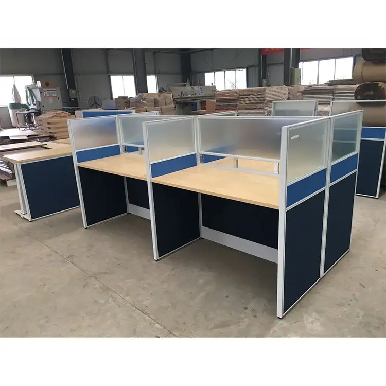 Environmentally Friendly Materials Office Cubicles 1/2/3/4/6 Person Partition Cubicle Clone 1