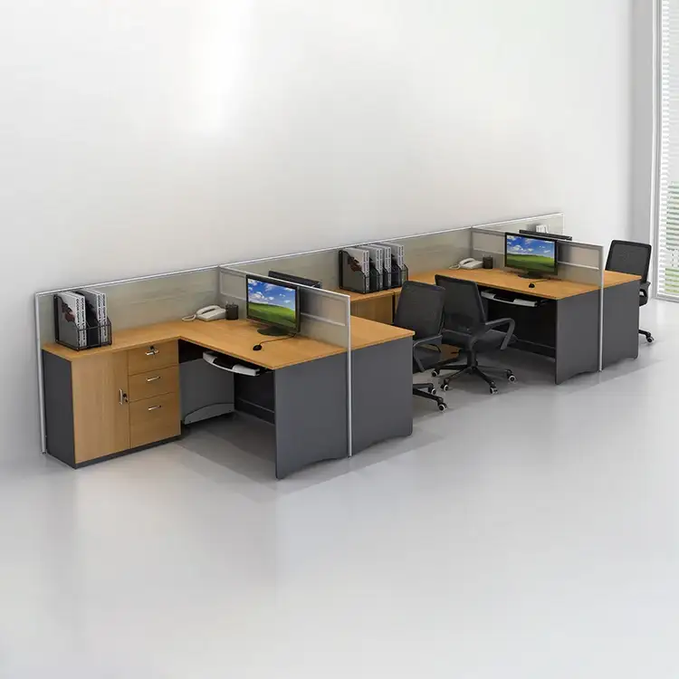 Existing Installablet 4 Person Standard Sizes Of Office Furniture Workstation 1
