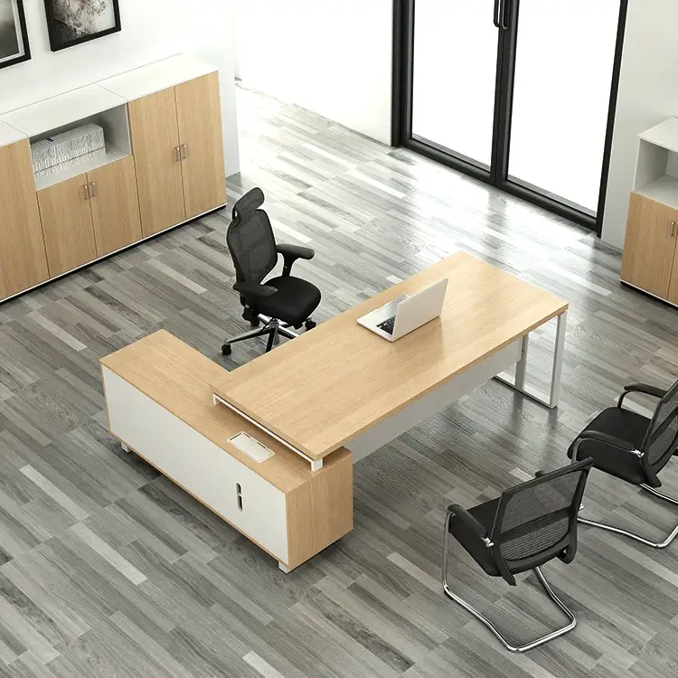 Especificaciones de diseño de mesa de oficina ejecutiva Muebles de oficina vendidos en Bangladesh Precio Escritorio de oficina 1