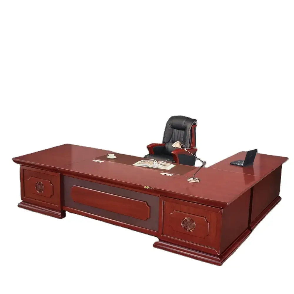 Bureau exécutif de mélamine de forces de défense principale de conception de Tableau de directeur général de patron pour le mobilier de bureau 1
