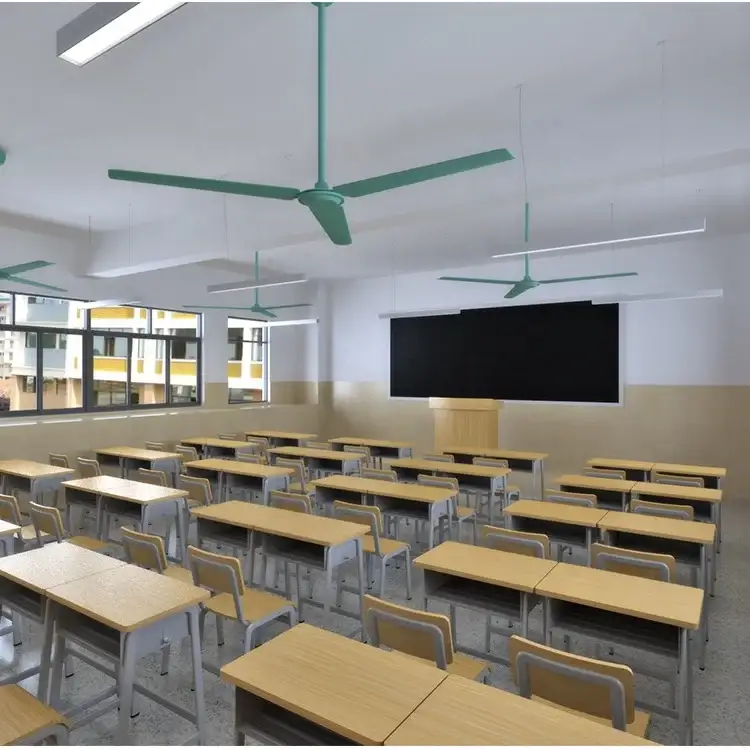 제조 학교 가구 교실 사용을 위해 놓인 나무로 되는 학생 책상과 의자 1