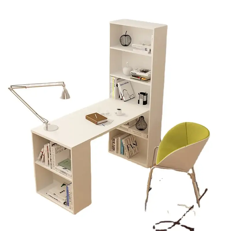 Mesa de computador luxuosa e barata com novo design e prateleira 1