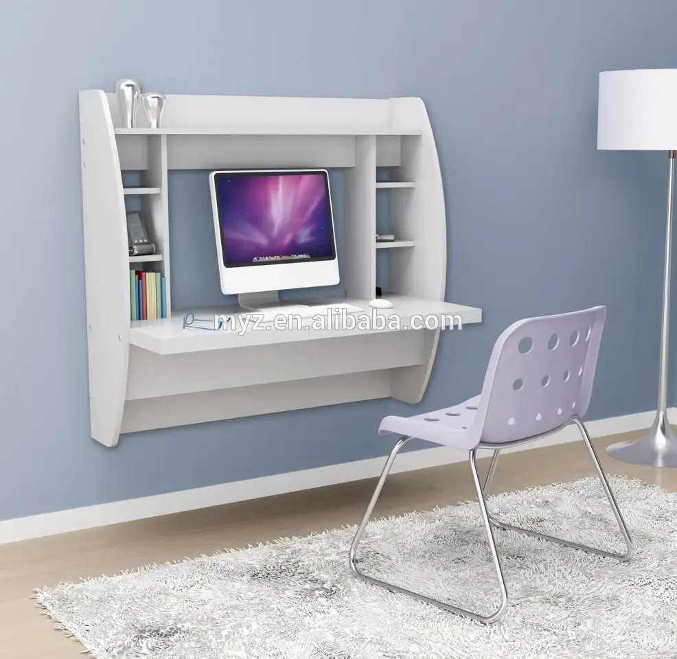 Bàn máy tính gấp treo tường Bàn học có thể gập lại 1