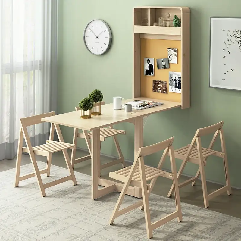 Meubles de maison de haute qualité, support mural pliable, bureau d'écriture, bureau de salle à manger, Table d'ordinateur 1