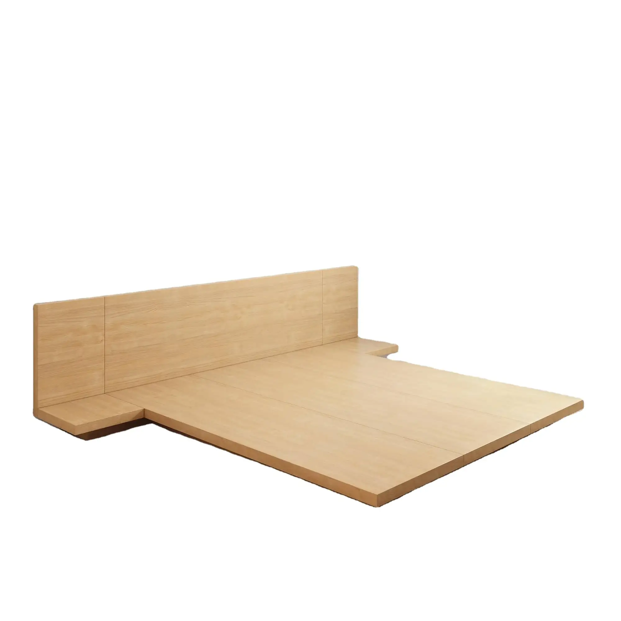 Giường Tatami Nhật Bản Nội thất phòng ngủ bằng gỗ nguyên khối Tùy chỉnh tại nhà máy 1