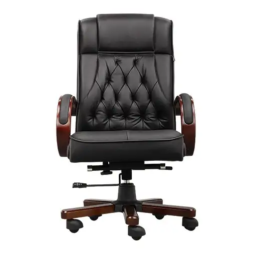 Chaise de bureau de haute qualité, petite chaise pivotante rembourrée 1