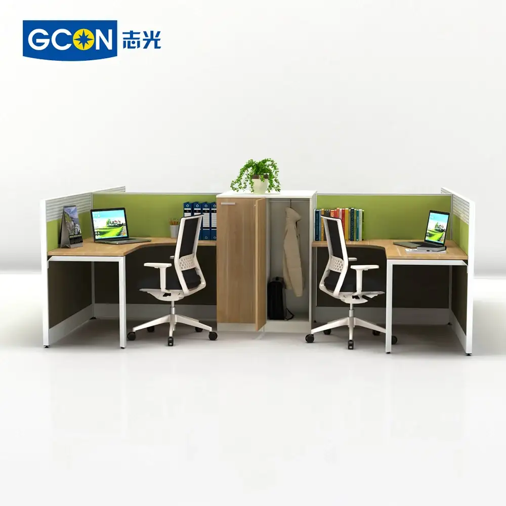 Office Workstation With Closet Custom Partition Table Cubicle Desk Work Station Furniture 1