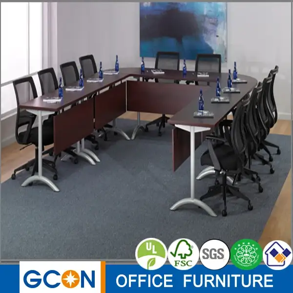 Modular U Shape Small Office Conference Table 1
