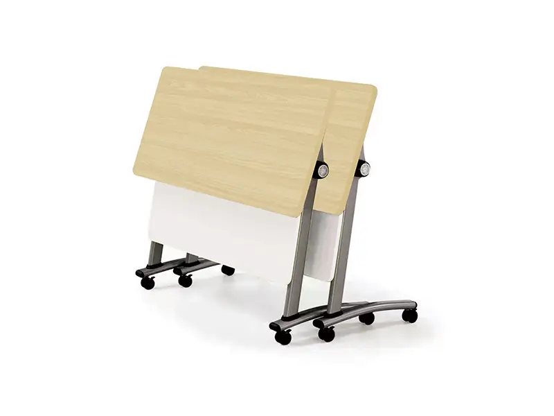GCON GF-531 Folding Hotel Training Table 1.2m Metal Base Stackable Conference Room Space Saving Table 1