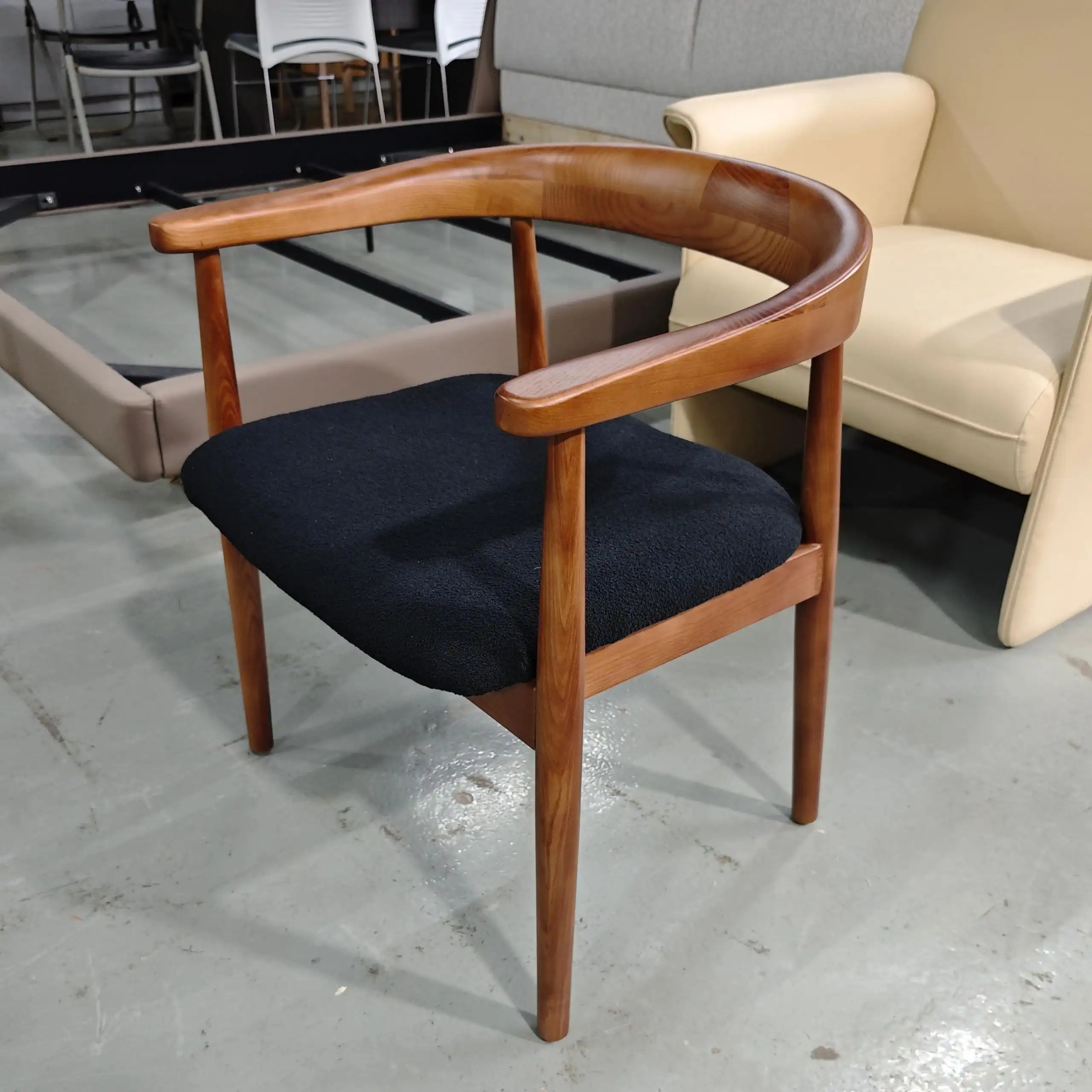 GCON T.CO3 Open Backrest Wooden Dining Chair 1