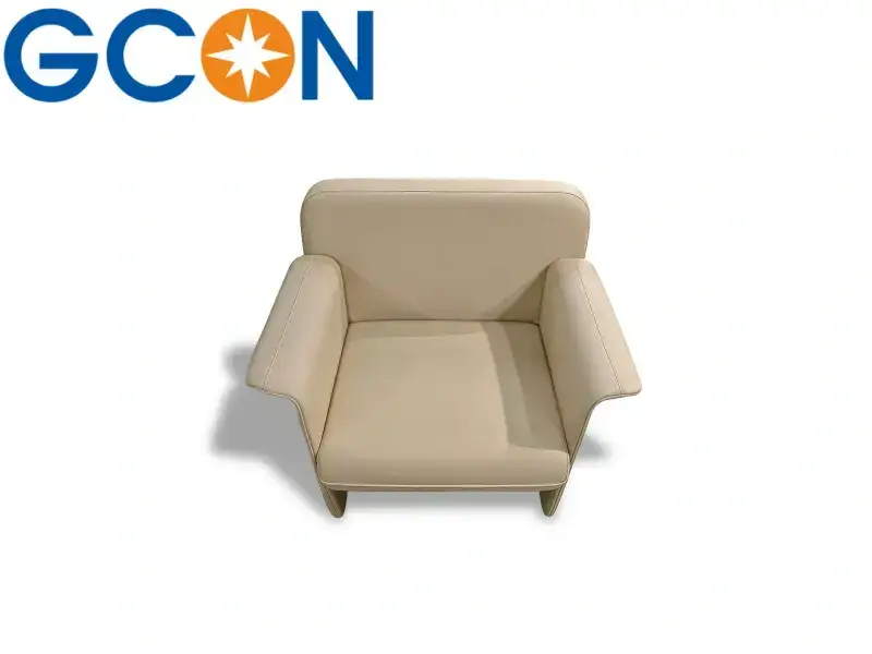 GCON T.CO5 Leather Cover Single Sofa 1