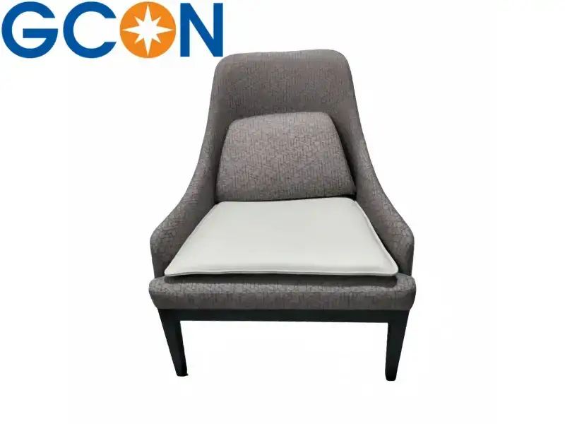 GCON CH-01 Modern Geometric Patterned Fabric Accent Chair / Single Sofa 1
