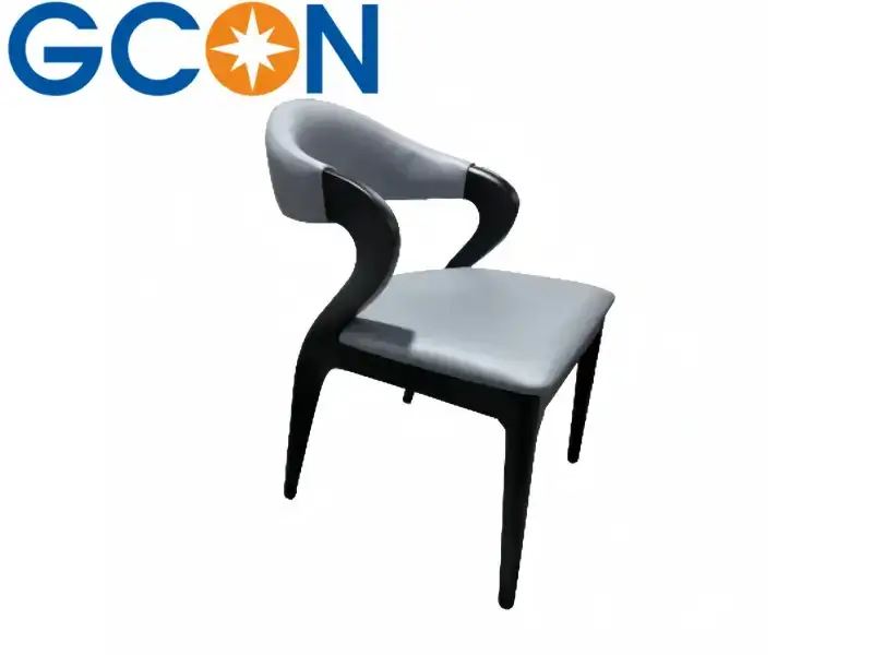 GCON CH-08 Modern Curved Silhouette Accent Chair / Sculptural Armchair 1