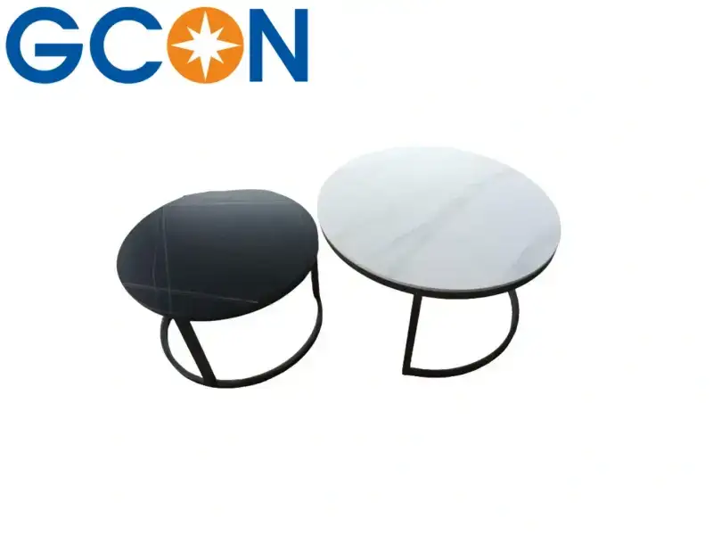 GCON HSL-201 Modern Minimalist Nesting Coffee Table Set 1
