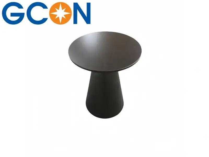 GCON HSL202 Modern Minimalist Round Side Table with Conical Base 1