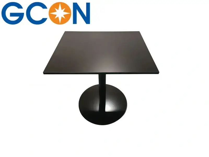 GCON HBR.202 Modern Square Pedestal Bistro / Coffee Table 1