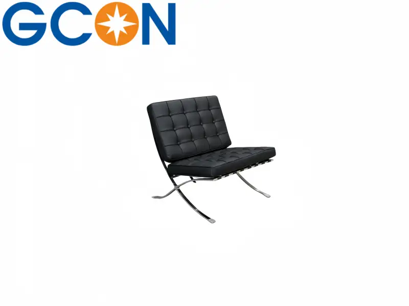 Cross Leg Hotel Room Chair GCON 500-2163 X-leg Single Sofa 1