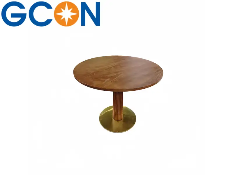 GCON T.CO6 MFC Table Top Round Dining Table 1