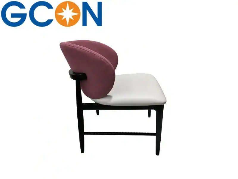 GCON CH-06 Modern Two-Tone Curved Back Accent Chair / Dining Chair 1