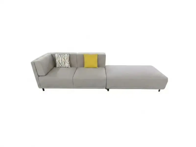 GCON HSL305 Modern Modular Sectional Sofa with Extended Daybed 1