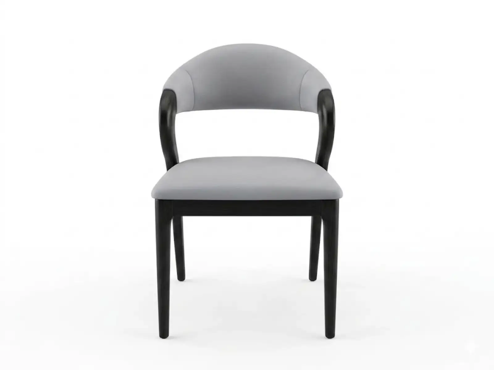 GCON CH-08 Modern Curved Silhouette Accent Chair / Sculptural Armchair 1