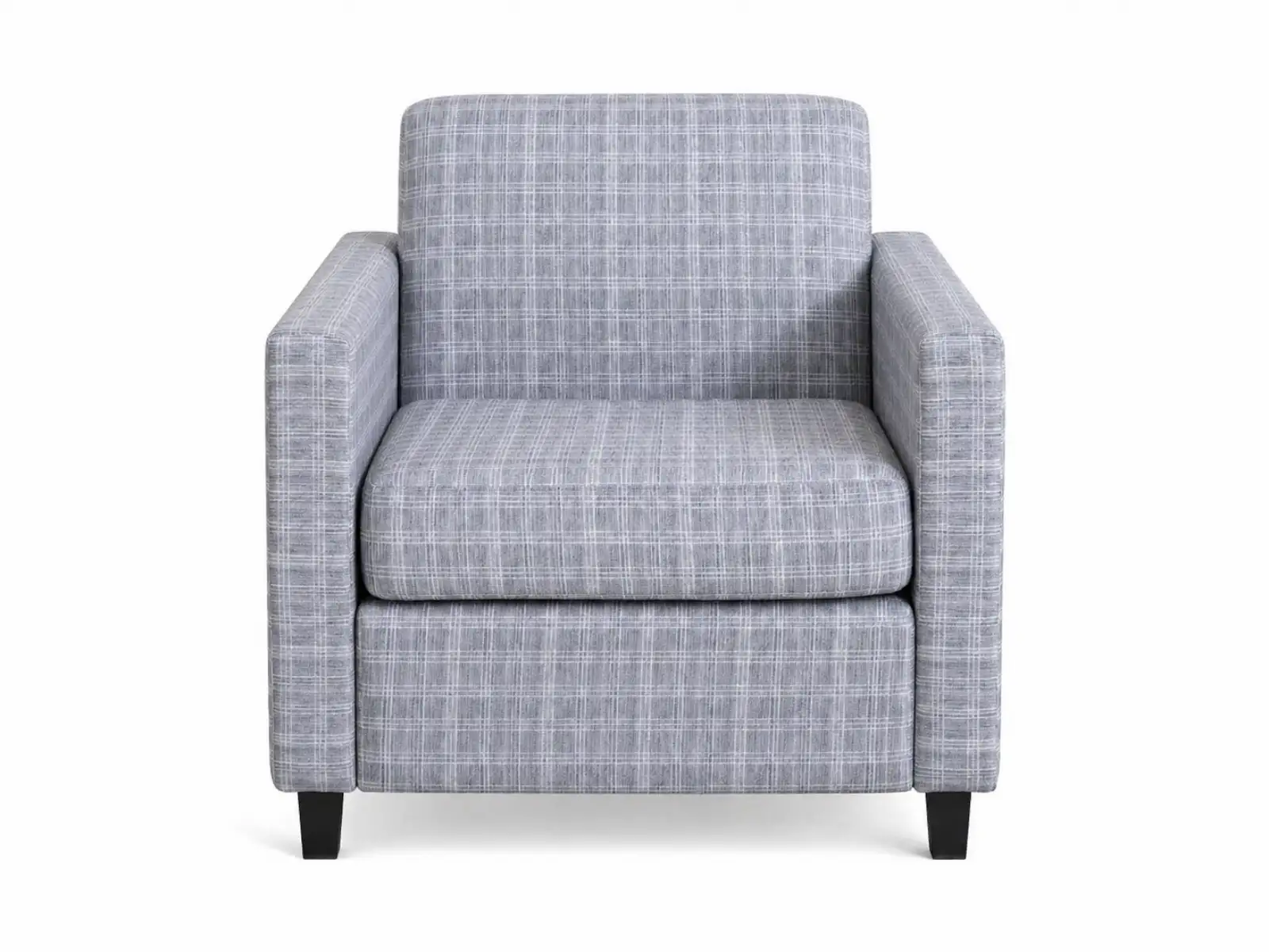GCON GWY1510 Series Modern Plaid Upholstered Armchair 1