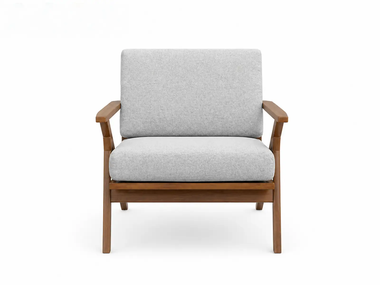 M-AAI-01 Solid Wood Frame Hotel Armchair GCON Modern Futon Sofa Chair with Detachable Cushion 1