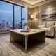 Hotel Bed Side Table by GCON 2