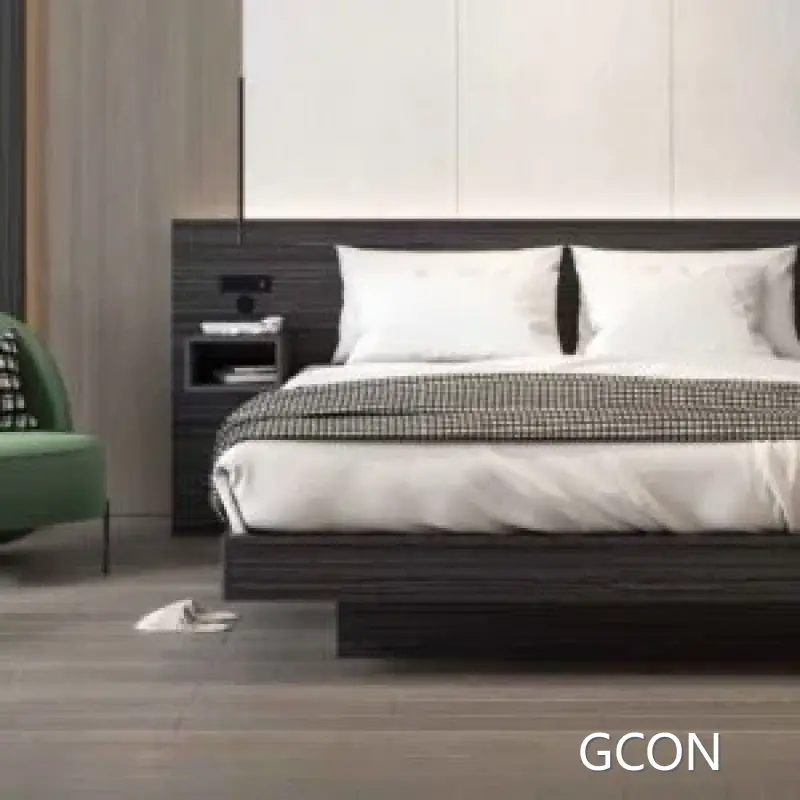 Bedroom Bed Frame Hotel Room Furniture Wholesale - GCON 1