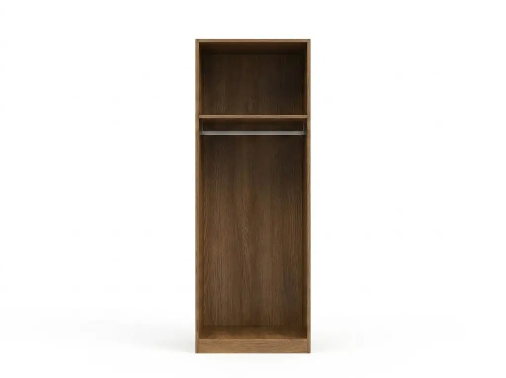 GCON M-SHT-19 CARB P2 Grade materials open shelf simple wardrobe for hotel 1