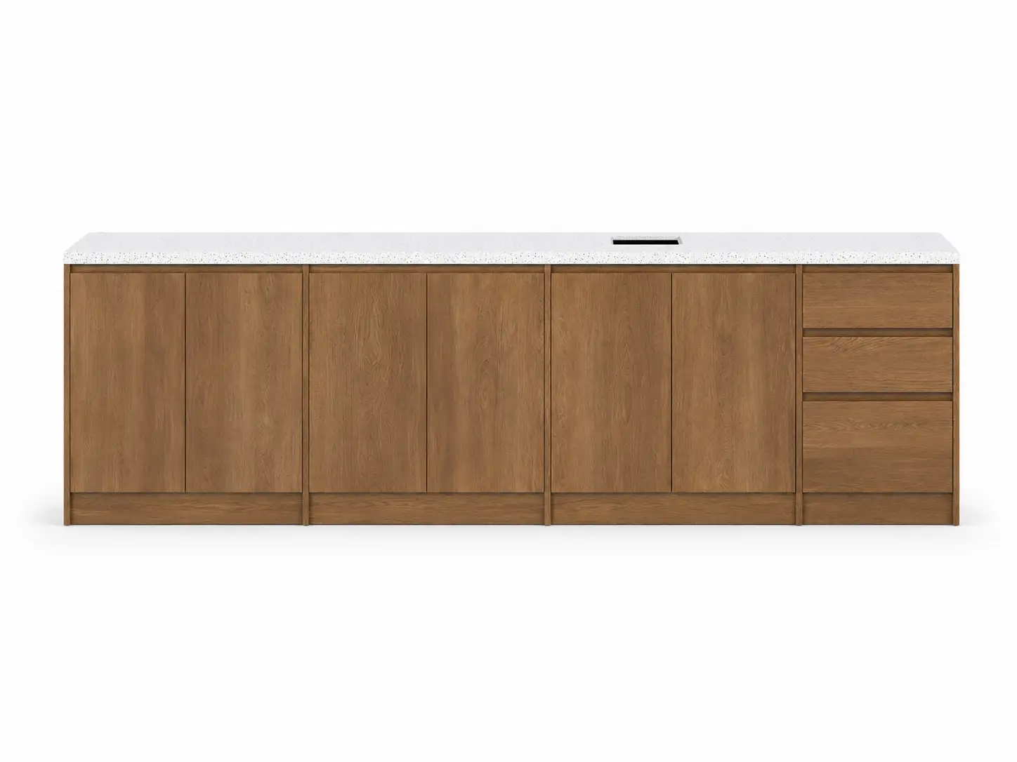 GCON M-SHT-13 Large Kitchenette for Hotel Suite and Outdoor HPL Finish E1 Plywood Buffet Table 1