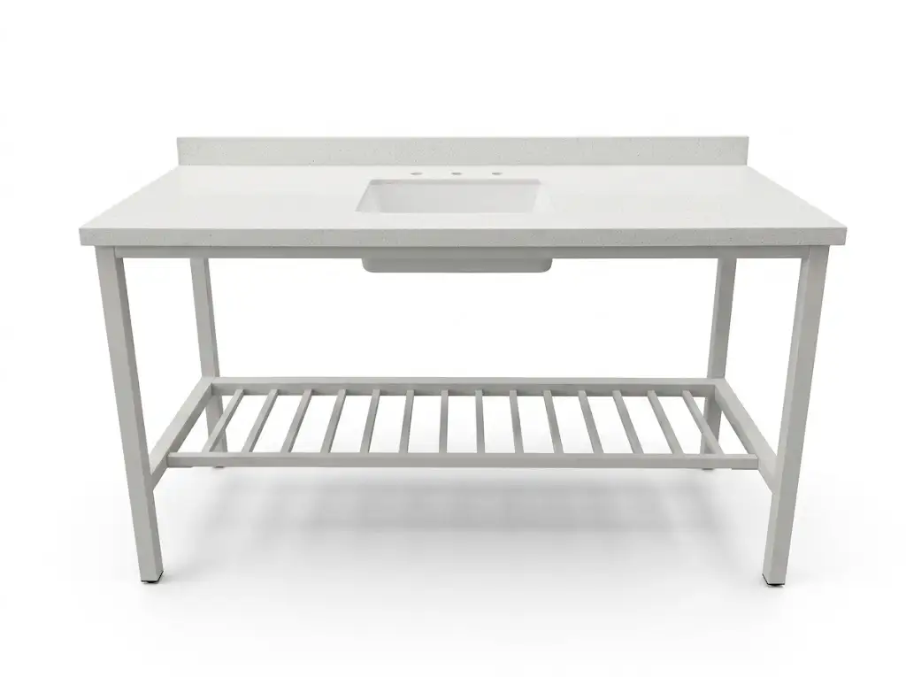 Sturdy Steel Frame GCON GST-112 Hotel Bathroom Vanity 1