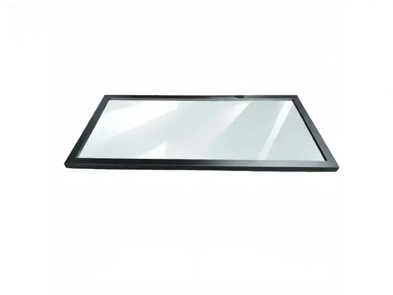 GCON CIS-455 Large Format Hotel Mirror with Black Laminate Frame 1