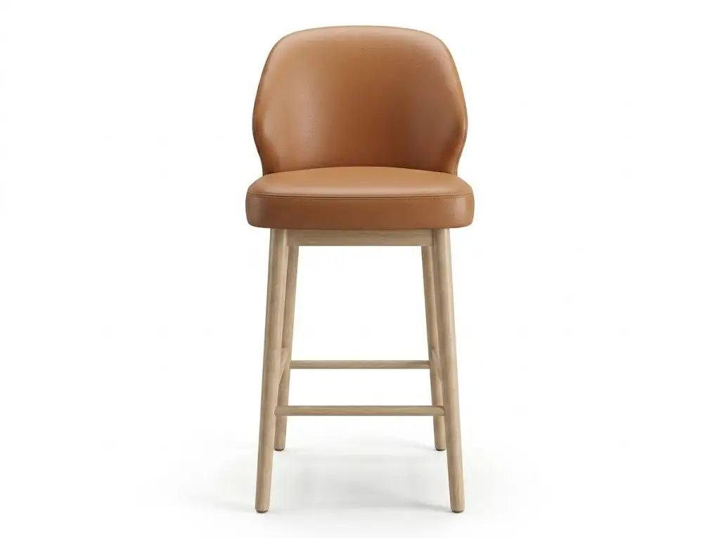 GCON Modern Leather Bar Stool 1